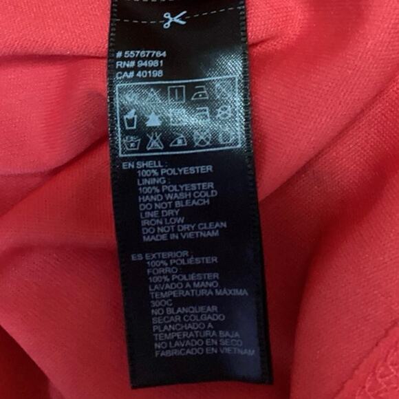 Forever 21 Red Printed Aztec Tribal Sleeveless Cami Blouson Maxi Dress Size S - Picture 5 of 5